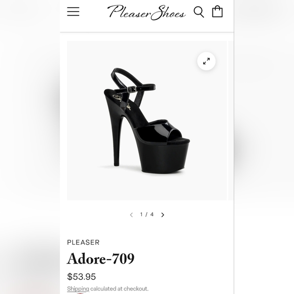 Pole Dancing kit (shoes, knee pads, grip spray) - Picture 5 of 5